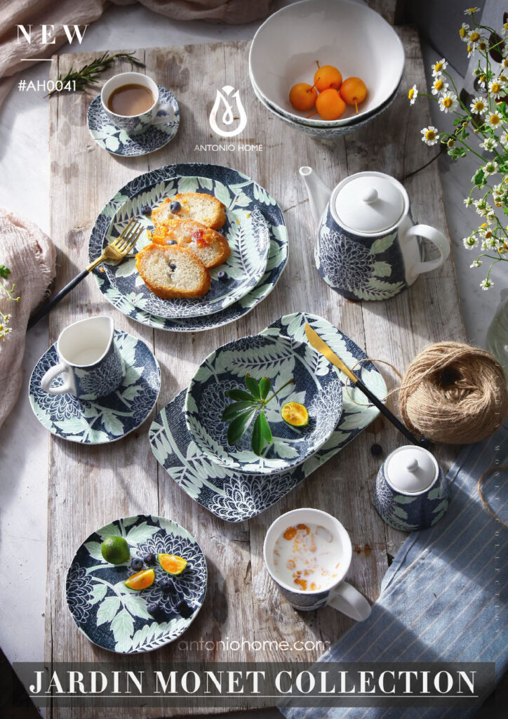 #AH0041-Tableware-Jardin Monet-01